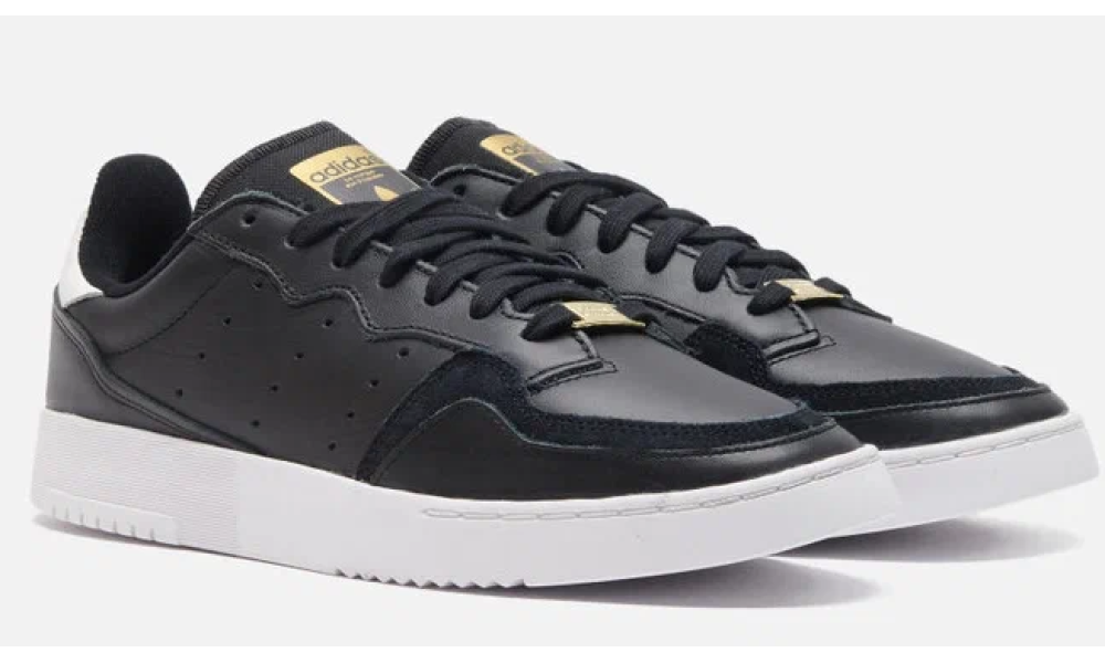 Adidas super best sale court black